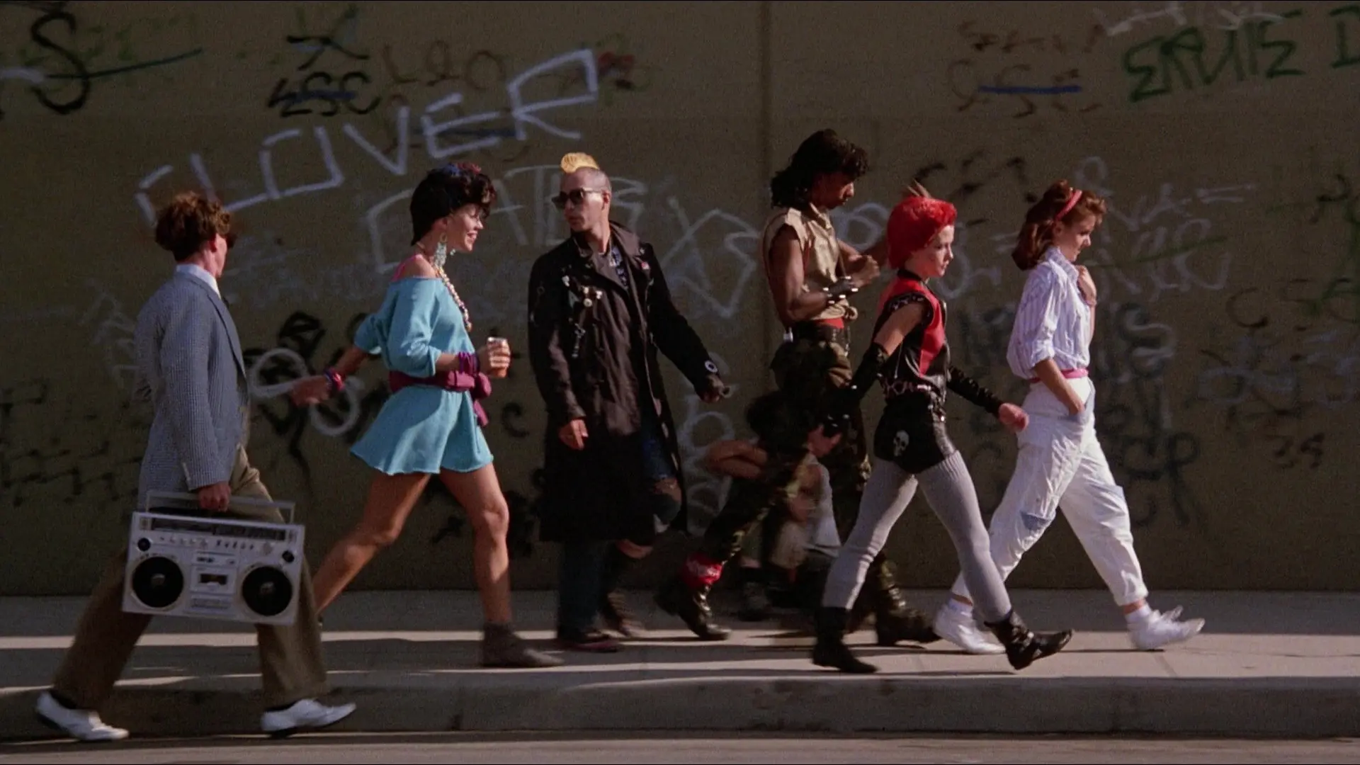 A group of punks from Return of the Living Dead